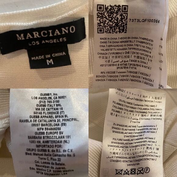 Guess by Marciano Sudded Long Sleeve Bandage Dress size M - Picture 12 of 16